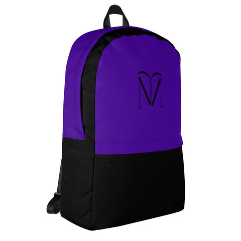 BLACK LABEL Naunda Art Violet Backpack - Kima Kreates