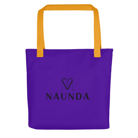 BLACK LABEL Naunda Complete Violet Tote Bag - Kima Kreates
