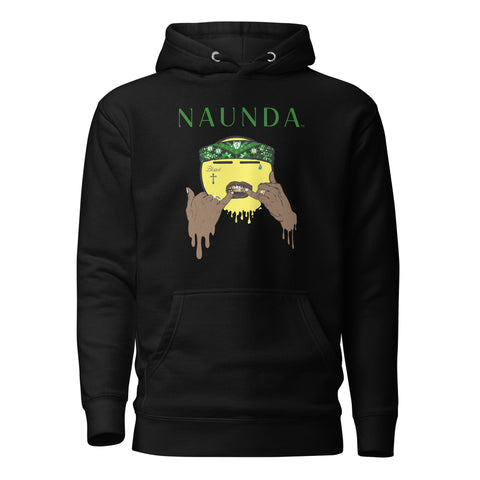 CULTURE with Green Logo Premium Unisex Hoodie - Kima Kreates