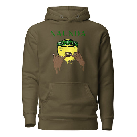 CULTURE with Green Logo Premium Unisex Hoodie - Kima Kreates