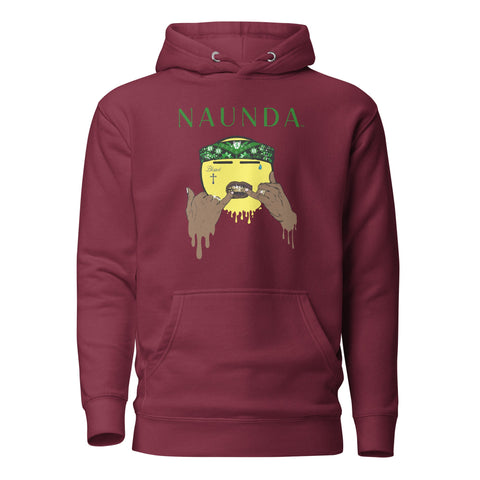 CULTURE with Green Logo Premium Unisex Hoodie - Kima Kreates