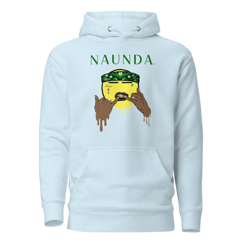 CULTURE with Green Logo Premium Unisex Hoodie - Kima Kreates