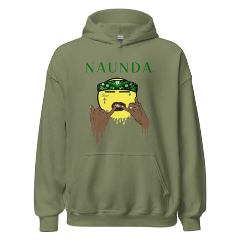 CULTURE with Green Logo Unisex Hoodie - Kima Kreates