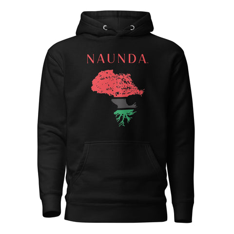 EDEN ART with Red Logo Premium Unisex Hoodie - Kima Kreates