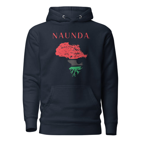 EDEN ART with Red Logo Premium Unisex Hoodie - Kima Kreates