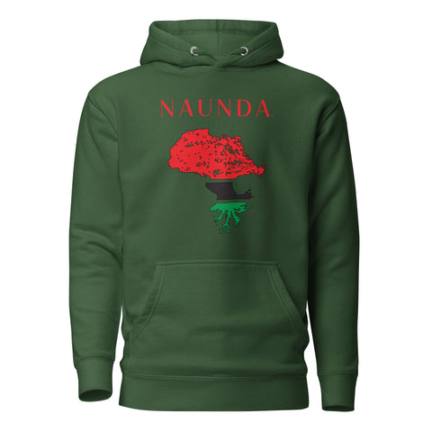 EDEN ART with Red Logo Premium Unisex Hoodie - Kima Kreates