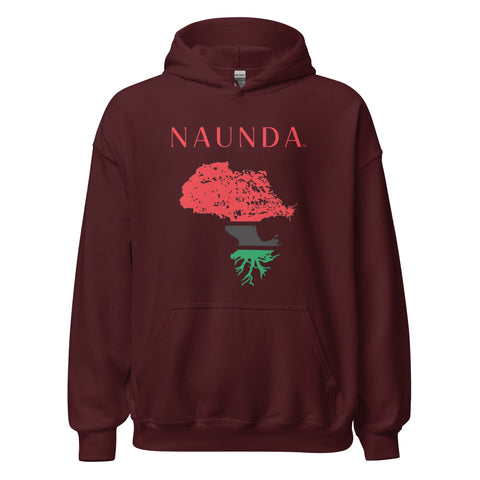 EDEN ART with Red Logo Unisex Hoodie - Kima Kreates