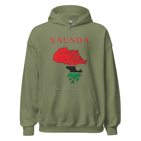 EDEN ART with Red Logo Unisex Hoodie - Kima Kreates