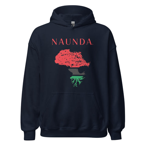 EDEN ART with Red Logo Unisex Hoodie - Kima Kreates