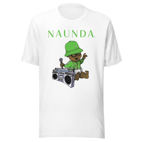 Eighties Baby with Green Logo Unisex T-Shirt - Kima Kreates