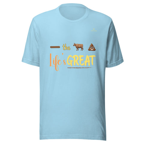 EMOJI with Yellow Logo Unisex T-Shirt - Kima Kreates