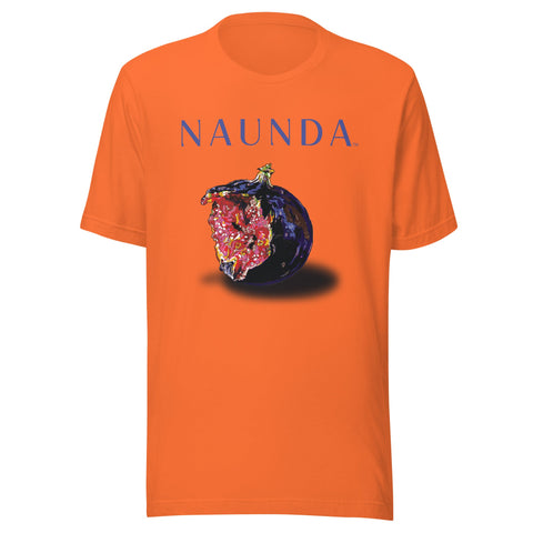 Forbidden Fruit with Purple Logo Unisex T-Shirt - Kima Kreates