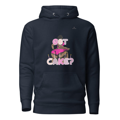 GOT CAKE with Peach Logo Premium Unisex Hoodie - Kima Kreates