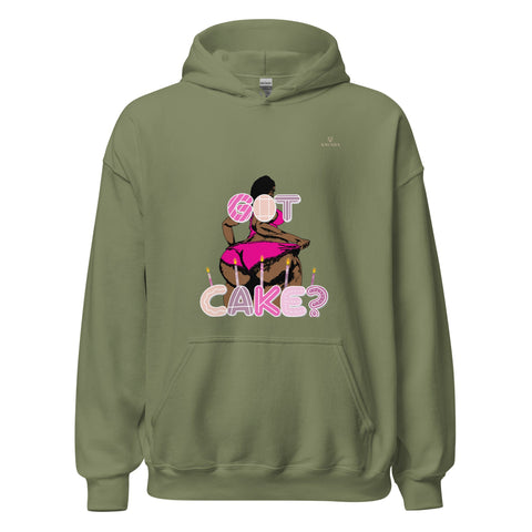 GOT CAKE with Peach Logo Unisex Hoodie - Kima Kreates
