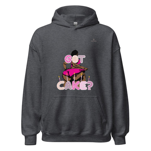 GOT CAKE with Peach Logo Unisex Hoodie - Kima Kreates
