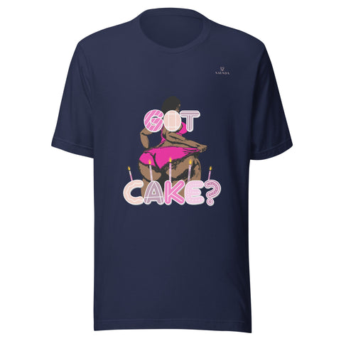 GOT CAKE with Peach Logo Unisex T-Shirt - Kima Kreates