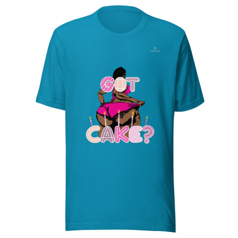 GOT CAKE with Peach Logo Unisex T-Shirt - Kima Kreates