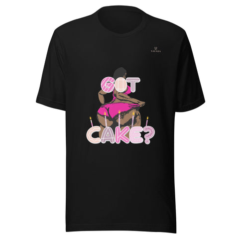 GOT CAKE with Peach Logo Unisex T-Shirt - Kima Kreates