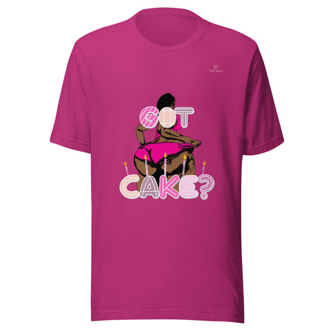 GOT CAKE with Peach Logo Unisex T-Shirt - Kima Kreates