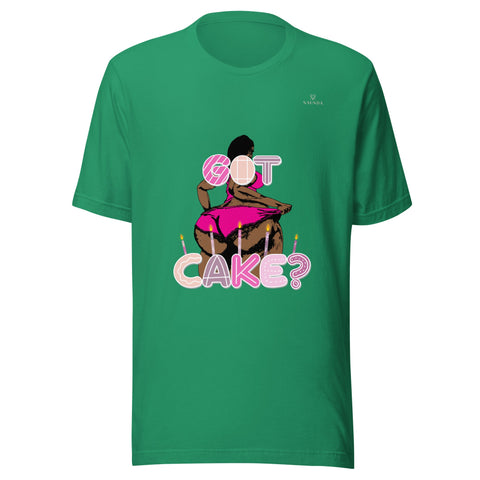 GOT CAKE with Peach Logo Unisex T-Shirt - Kima Kreates