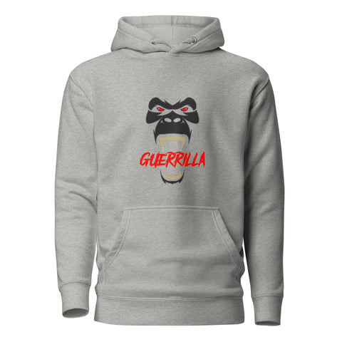 GUERRILLA with Gold Logo Premium Unisex Hoodie - Kima Kreates