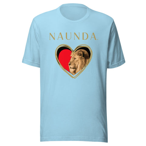 Heart Of A Lion with Gold Logo Unisex T-Shirt - Kima Kreates