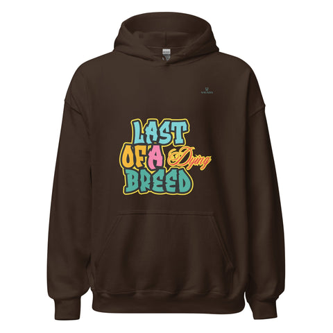 LAST OF A DYING BREED with Sky Blue Logo Unisex Hoodie - Kima Kreates
