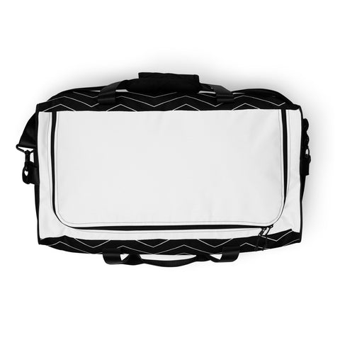 Naunda Art Designer Black Duffle Bag - Kima Kreates