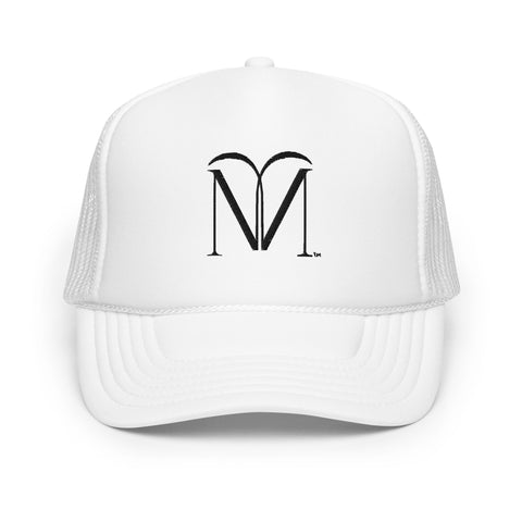 Naunda Art Foam Trucker Hat (Black) - Kima Kreates