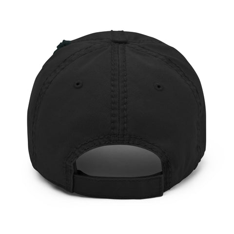 Naunda Art Patch Distressed Dad Hat (Black) - Kima Kreates