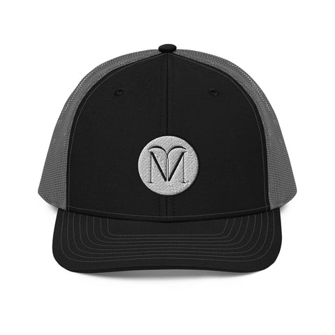 Naunda Art Patch Snapback Trucker Cap (Black) - Kima Kreates