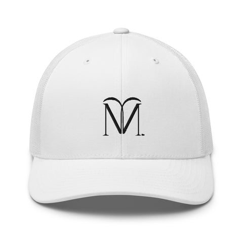 Naunda Art Retro Trucker Cap (Black) - Kima Kreates