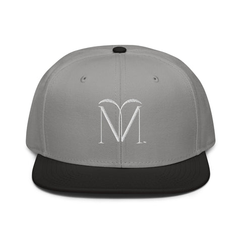 Naunda Art Snapback Hat (White) - Kima Kreates