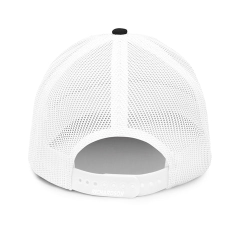 Naunda Art Snapback Trucker Cap (White) - Kima Kreates