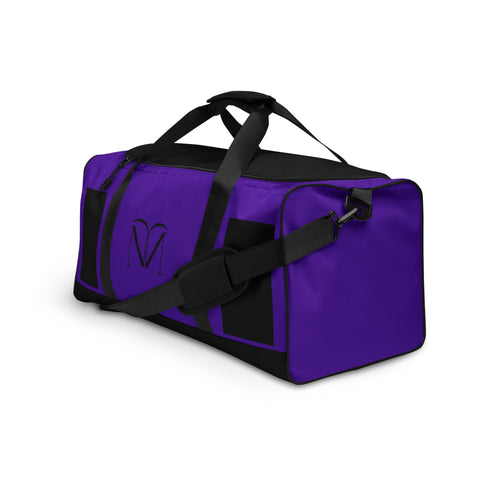 Naunda Art Violet Duffle Bag - Kima Kreates