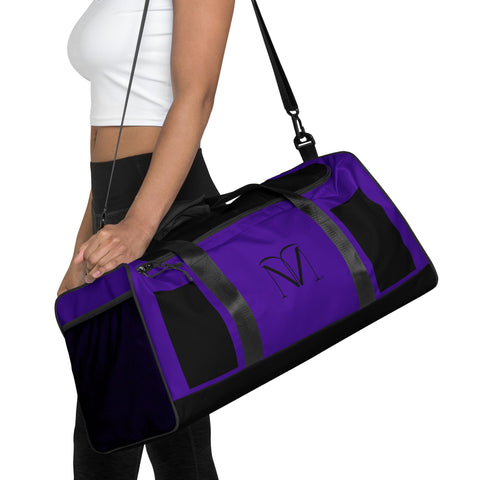 Naunda Art Violet Duffle Bag - Kima Kreates