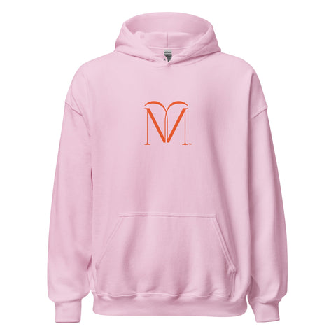 Naunda Art with Orange Logo Unisex Hoodie - Kima Kreates