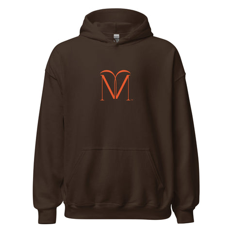 Naunda Art with Orange Logo Unisex Hoodie - Kima Kreates