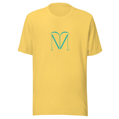 Naunda Art with Turquoise Logo Unisex T-Shirt - Kima Kreates
