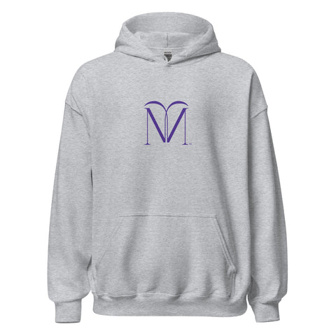 Naunda Art with Violet Logo Unisex Hoodie - Kima Kreates