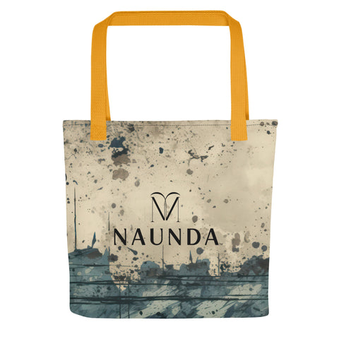Naunda Complete Aged Paper Tote Bag - Kima Kreates