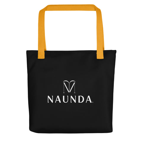 Naunda Complete Black Tote Bag - Kima Kreates
