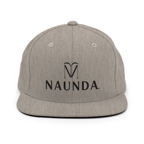 Naunda Complete Classic Snapback Hat (Black) - Kima Kreates