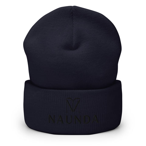 Naunda Complete Cuffed Beanie (Black) - Kima Kreates