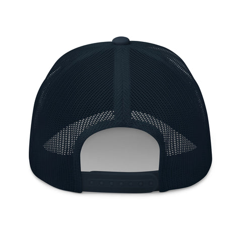 Naunda Complete Retro Trucker Cap (Black) - Kima Kreates