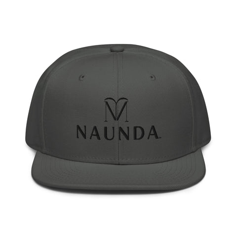 Naunda Complete Snapback Hat (Black) - Kima Kreates
