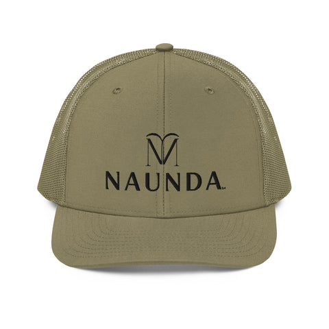 Naunda Complete Snapback Trucker Cap (Black) - Kima Kreates