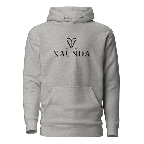 Naunda Complete with Black Logo Premium Unisex Hoodie - Kima Kreates