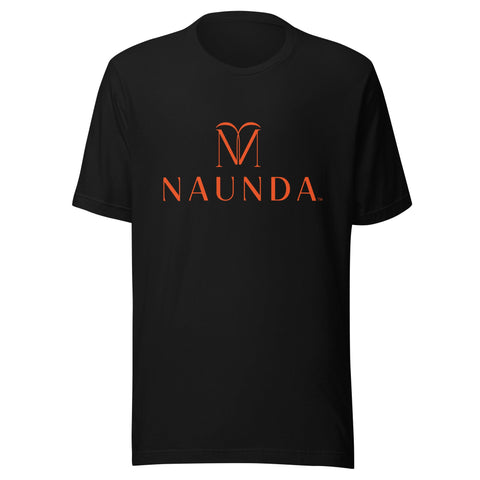 Naunda Complete with Orange Logo Unisex T-Shirt - Kima Kreates