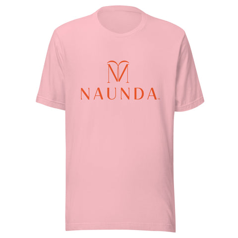 Naunda Complete with Orange Logo Unisex T-Shirt - Kima Kreates